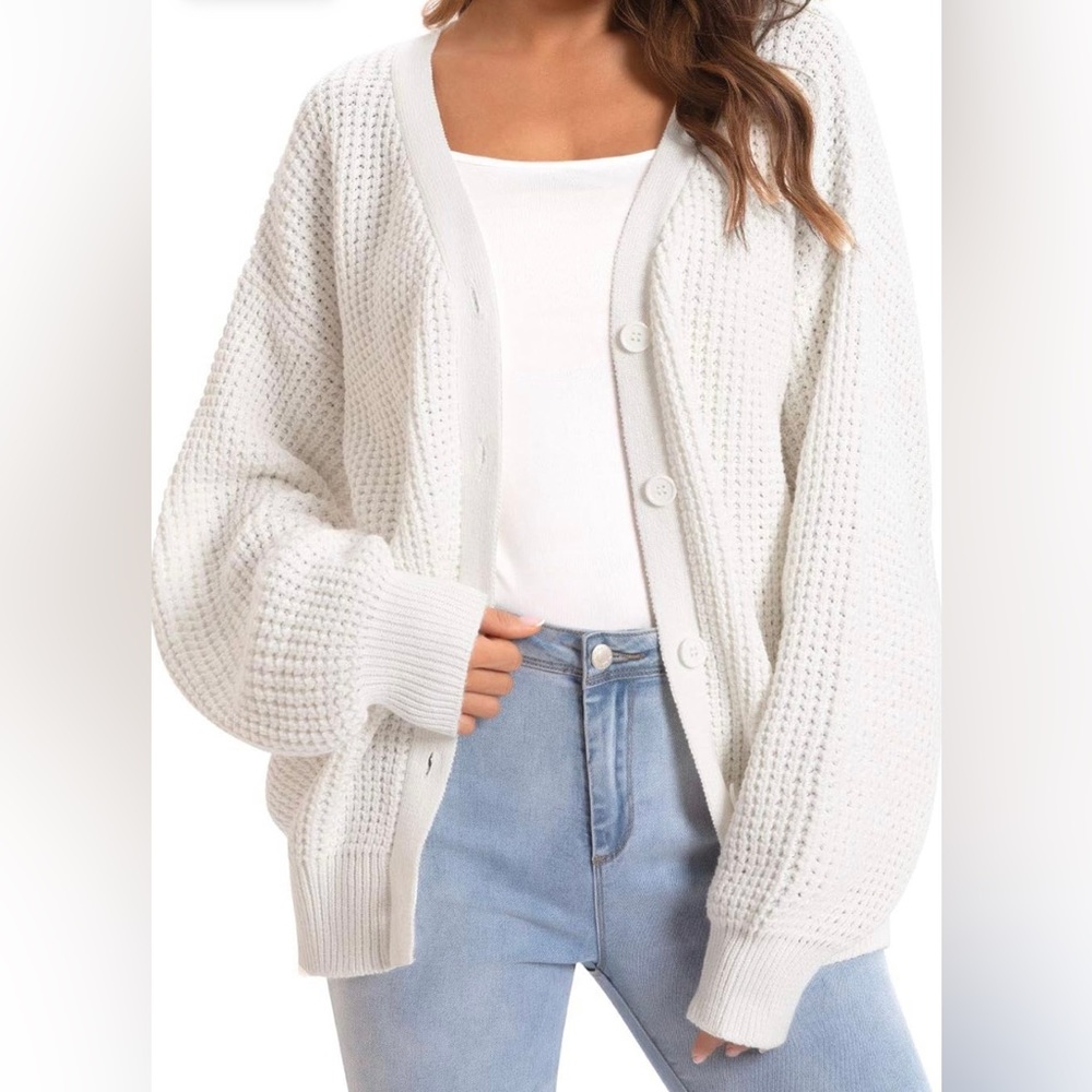 Women’s Cardigan Sweater 100% Cotton